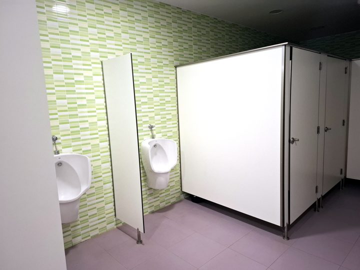Aseos del albergue